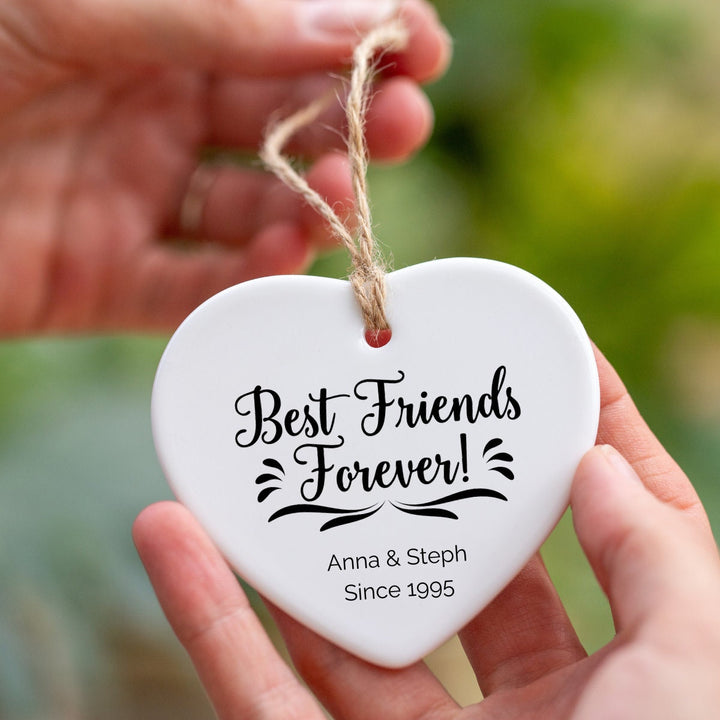 Personalised Ceramic Keepsake: Best Friends Forever