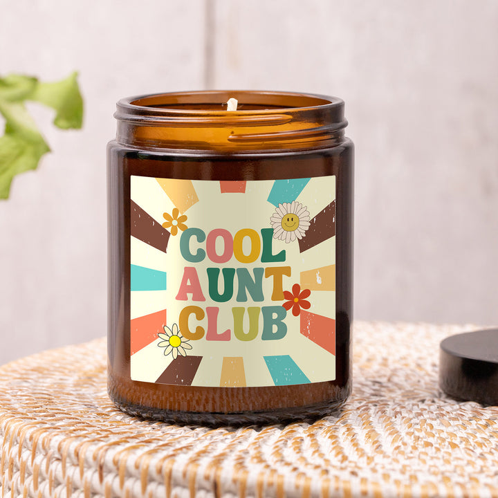 Cool Auntie Scented Candle Retro Style