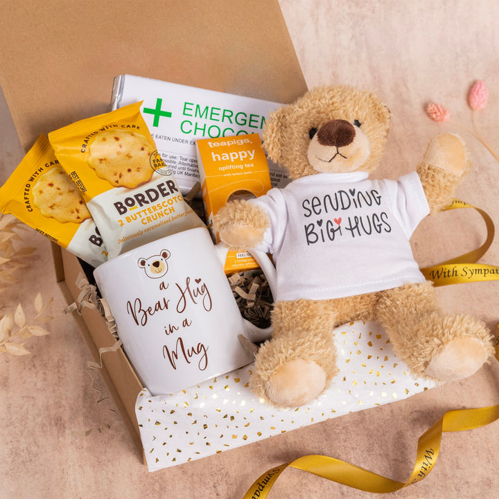 Bear Hug in a Mug Get Well Soon Gift Box