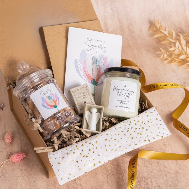 Sympathy Gift Box - May You Always Have Light Candle Gift for Grief and Loss