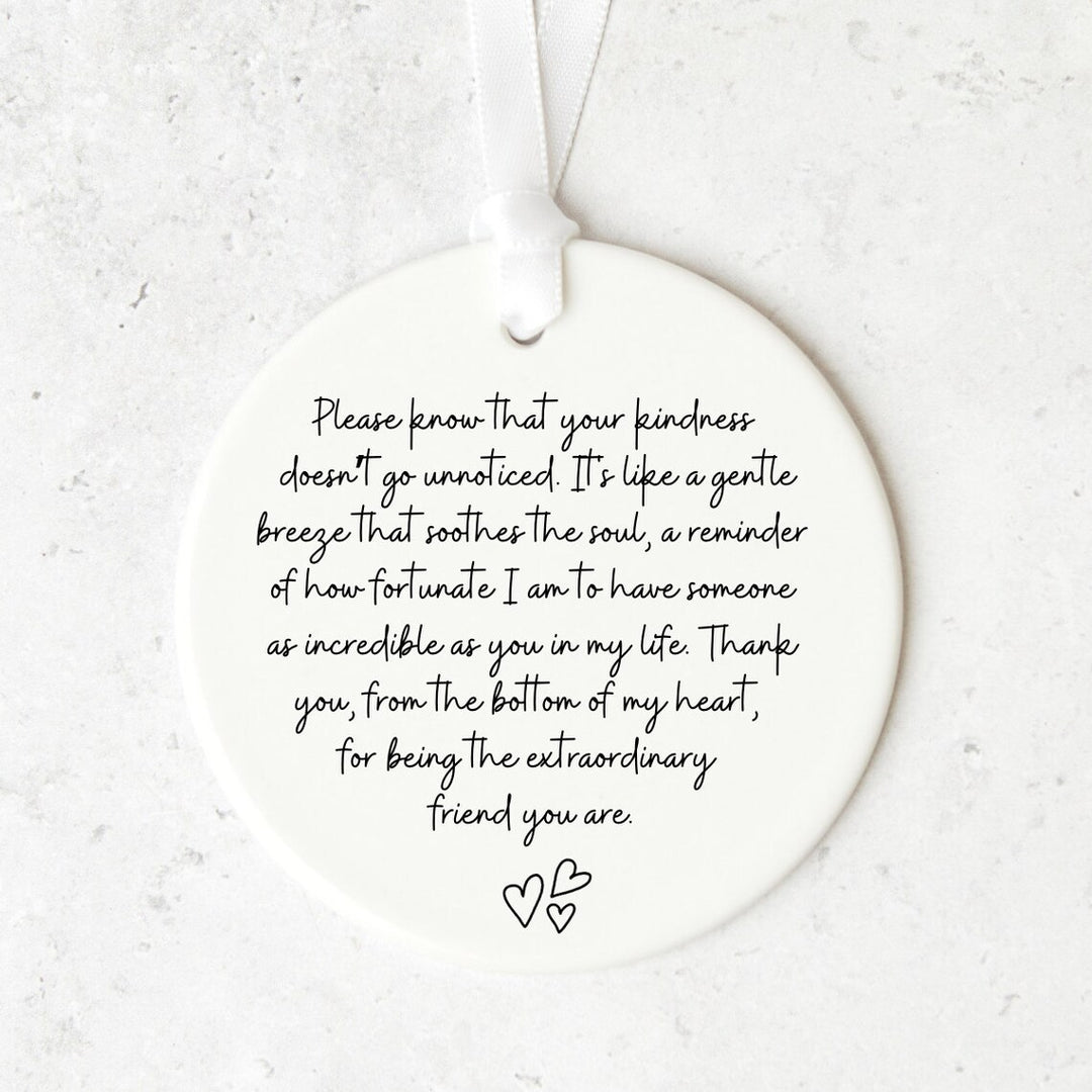 Extraordinary Friend Ceramic Keepsake