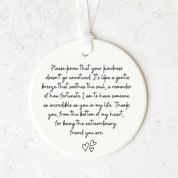 Extraordinary Friend Ceramic Keepsake