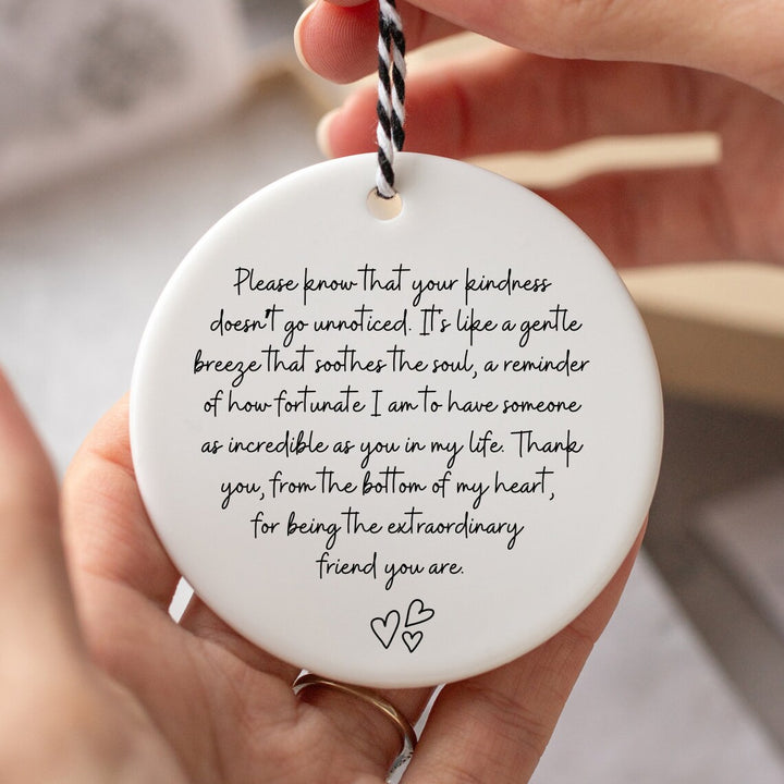 Extraordinary Friend Ceramic Keepsake