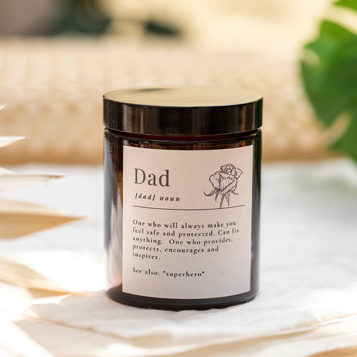 Dictionary Definition Candle - Dad