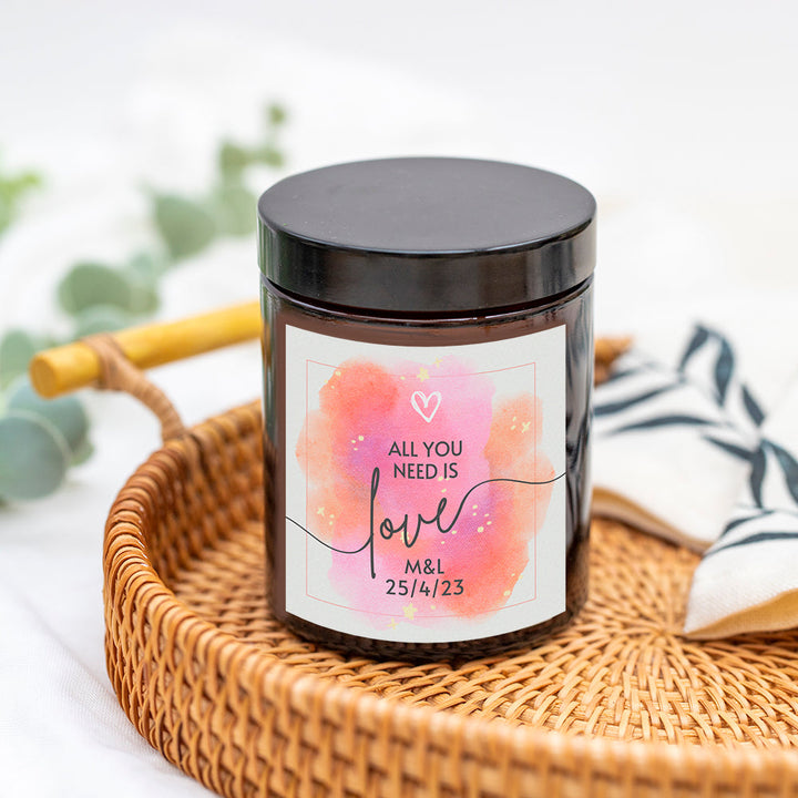 All You Need Is Love Candle Gift