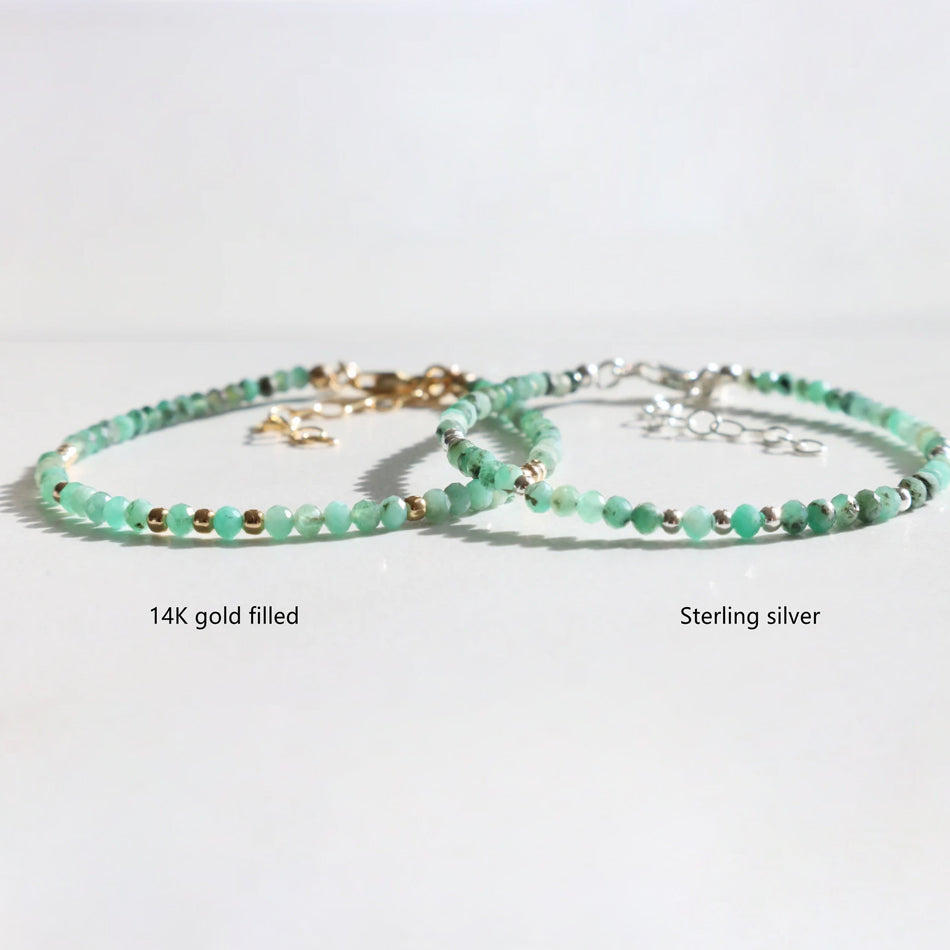 Emerald Crystal Bracelet