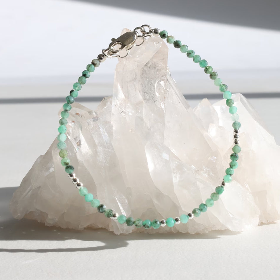 Emerald Crystal Bracelet