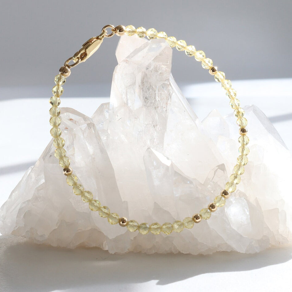 Citrine Crystal Bracelet