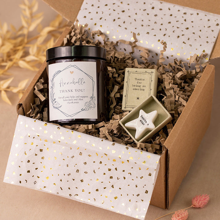 Personalised Thank You Gift Box - You're A Star